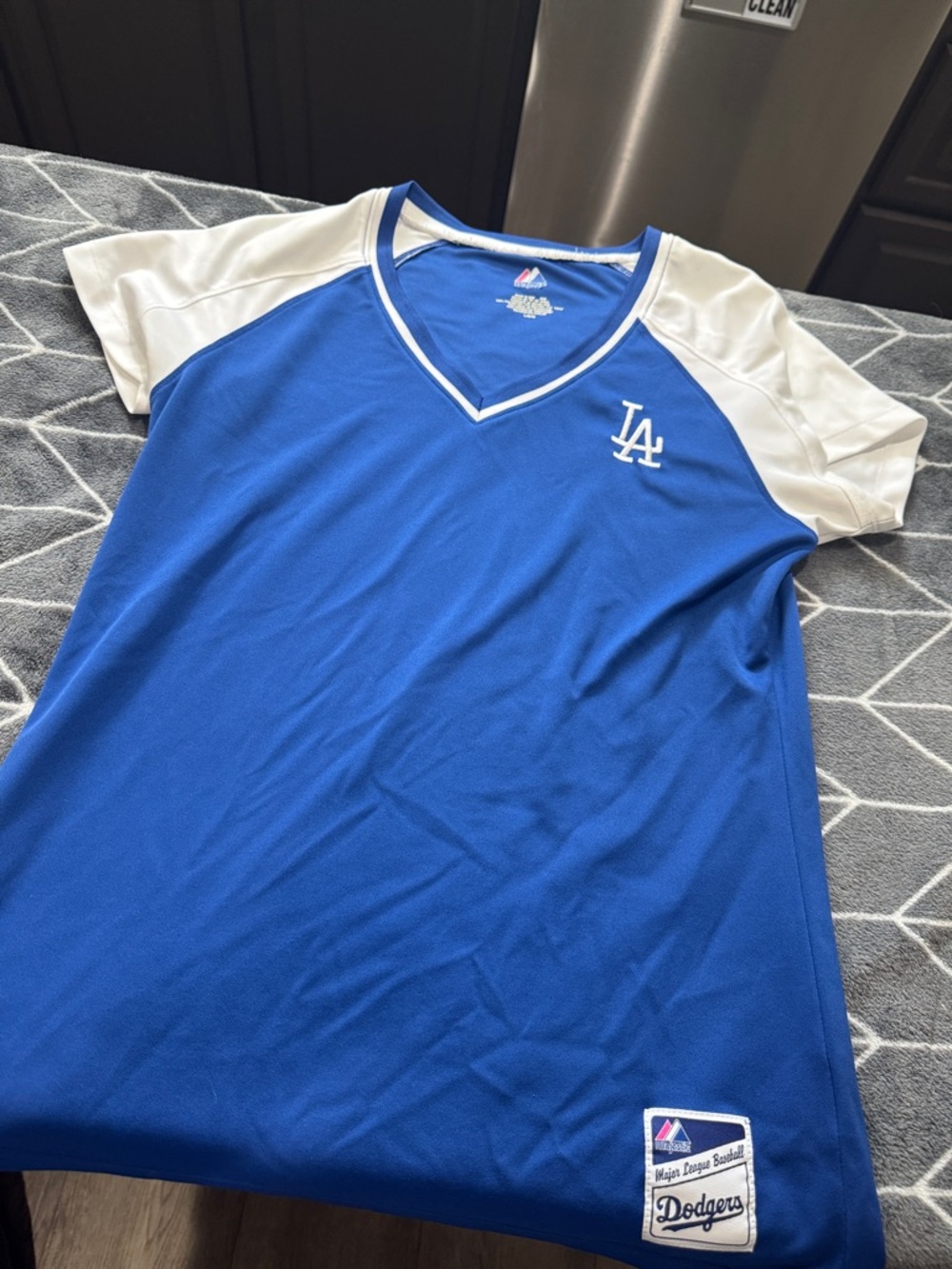 Majestic Royal Blue Athletic Jersey with White Trim LA DODGERS
